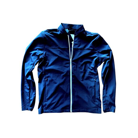 J. Lindeberg Jeff Hybrid Jacket, Men's, Navy/White, Medium, 225$ NWT - Picture 4 of 13